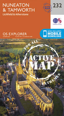 Nuneaton and Tamworth - OS Explorer Map 232 (Sheet map, folded)