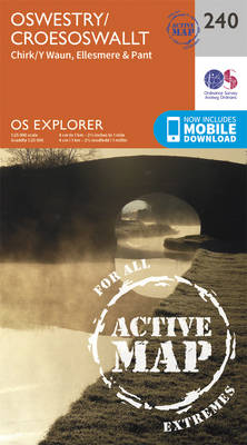Oswestry / Croesoswallt - OS Explorer Map 240 (Sheet map, folded)