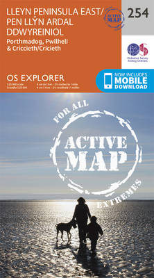Lleyn Peninsula East - OS Explorer Map 254 (Sheet map, folded)