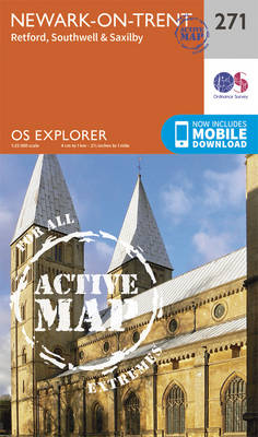 Newark-On-Trent - OS Explorer Active Map 271 (Sheet map, folded)