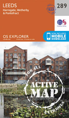 Leeds - OS Explorer Active Map 289 (Sheet map, folded)