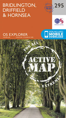 Bridlington, Driffield & Hornsea - OS Explorer Active Map 295 (Sheet map, folded)