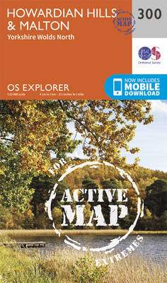 Howardian Hills and Malton - OS Explorer Active Map 300 (Sheet map, folded)