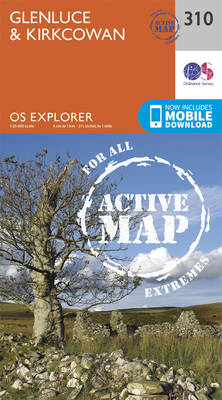 Glenluce and Kirkcowan - OS Explorer Active Map 310 (Sheet map, folded)