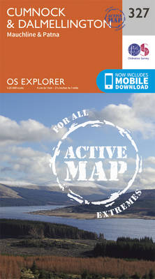Cumnock and Dalmellington - OS Explorer Active Map 327 (Sheet map, folded)