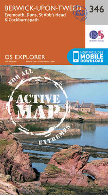 Berwick-Upon-Tweed - OS Explorer Active Map 346 (Sheet map, folded)