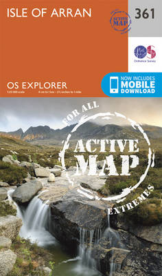 Isle of Arran - OS Explorer Active Map 361 (Sheet map, folded)