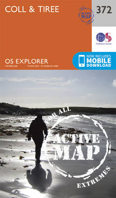 Coll and Tiree - OS Explorer Active Map 372 (Sheet map, folded)