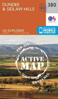 Dundee and Sidlaw Hills - OS Explorer Active Map 380 (Sheet map, folded)