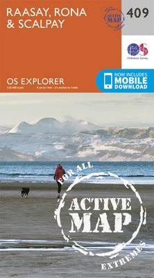 Raasay, Rona and Scalpay - OS Explorer Active Map 409 (Sheet map, folded)