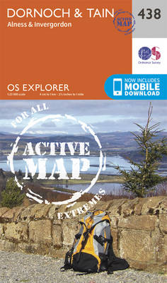 Dornoch and Tain - OS Explorer Active Map 438 (Sheet map, folded)