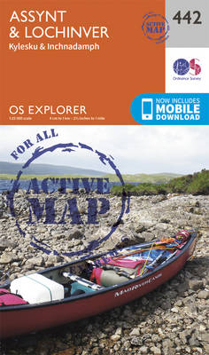 Assynt and Lochinver - OS Explorer Active Map 442 (Sheet map, folded)