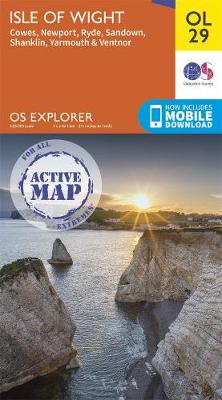 Isle of Wight - OS Explorer OL29 (Sheet map, folded)