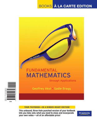 Fundamental Mathematics through Applications (Paperback)