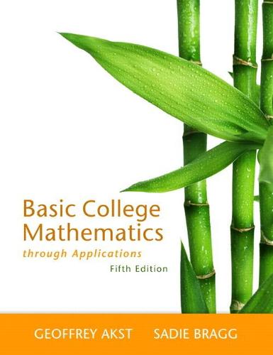 Basic College Mathematics through Applications (Paperback)