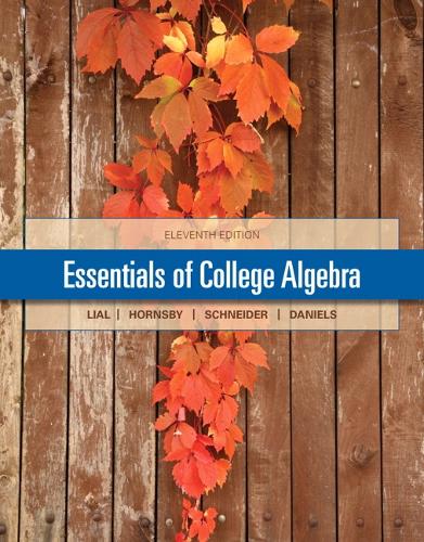 Essentials of College Algebra (Hardback)