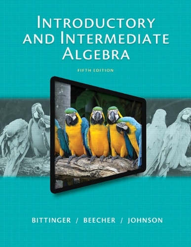 Introductory and Intermediate Algebra (Paperback)