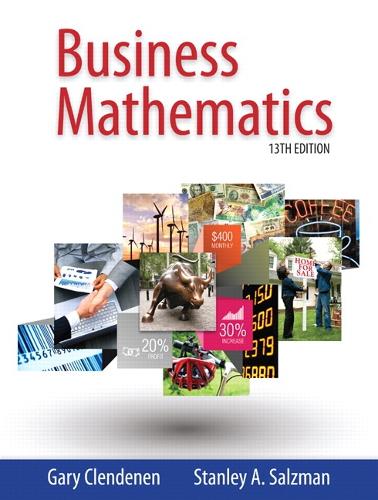 Business Mathematics plus MyMathLab with Pearson eText -- Access Card Package