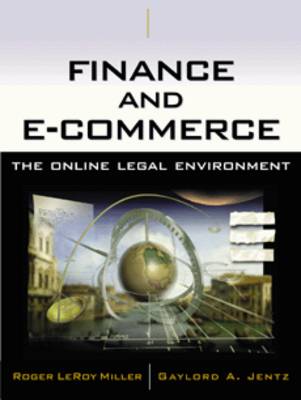 Finance and e-Commerce: The Online Legal Environment (Hardback)