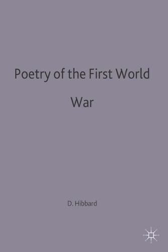 Poetry of the First World War - Casebooks Series (Paperback)