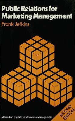 Public Relations for Marketing Management (Paperback)