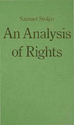 An Analysis of Rights (Hardback)