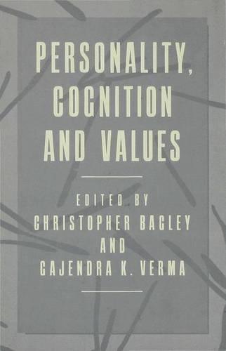 Personality, Cognition and Values (Hardback)