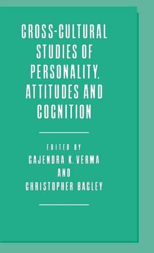Cross-Cultural Studies of Personality, Attitudes and Cognition (Hardback)