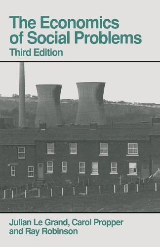 The Economics of Social Problems (Paperback)