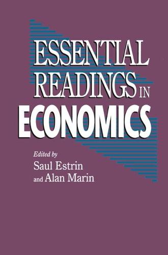 Essential Readings in Economics (Paperback)