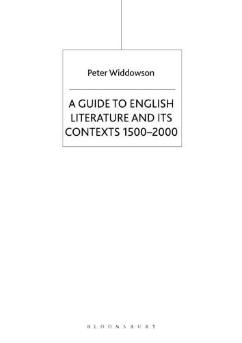 The Palgrave Guide to English Literature and Its Contexts: 1500-2000 (Hardback)