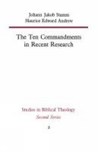 The Ten Commandments in Recent Research (Paperback)