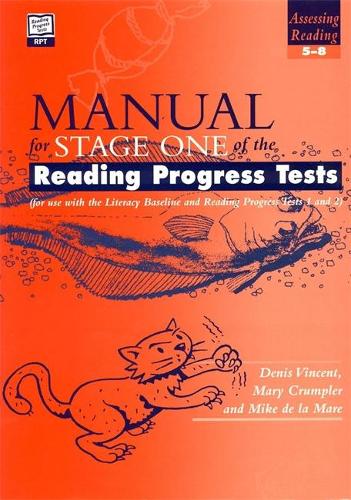 Reading Progress Tests, Stage One SPECIMEN SET by Denis Vincent ...