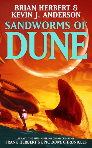 Book cover of Sandworms of Dune