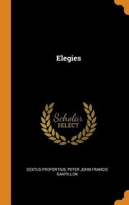 Elegies (Hardback)