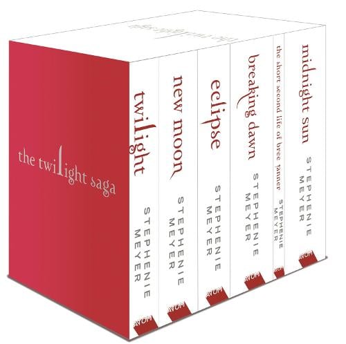 Twilight Saga 6 Book Set (White Cover) by Stephenie Meyer | Waterstones