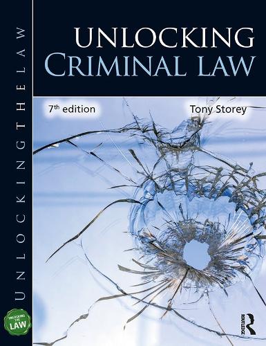 Unlocking Criminal Law - Unlocking the Law (Hardback)