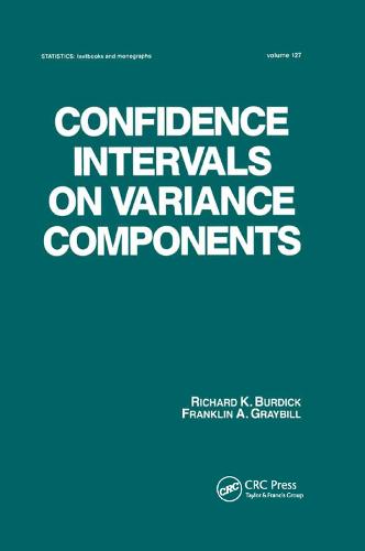Confidence Intervals on Variance Components (Paperback)
