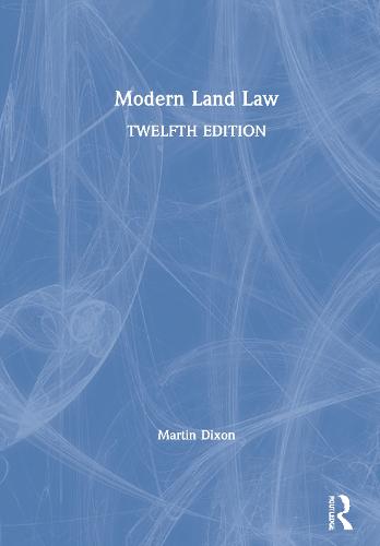 Modern Land Law (Hardback)