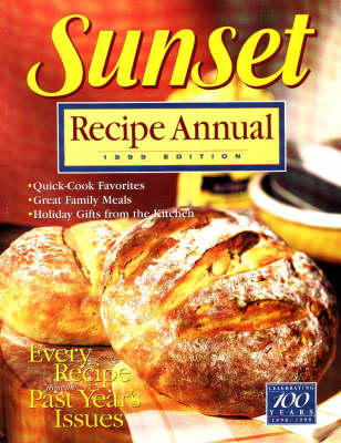 Sunset Recipe Annual 1999 (Paperback)