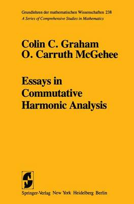 Essays in Commutative Harmonic Analysis (Hardback)