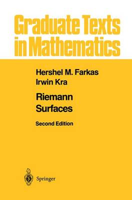 Riemann Surfaces - Graduate Texts in Mathematics 71 (Hardback)