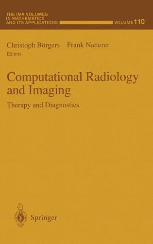 Computational Radiology and Imaging: Therapy and Diagnostics - The IMA Volumes in Mathematics and its Applications v. 110 (Hardback)