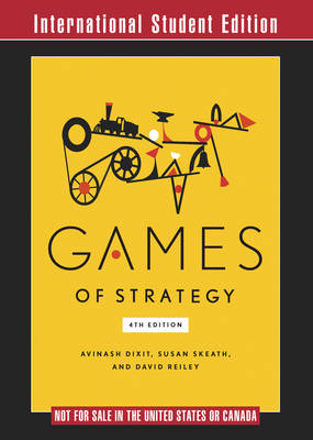 Games of Strategy (Paperback)