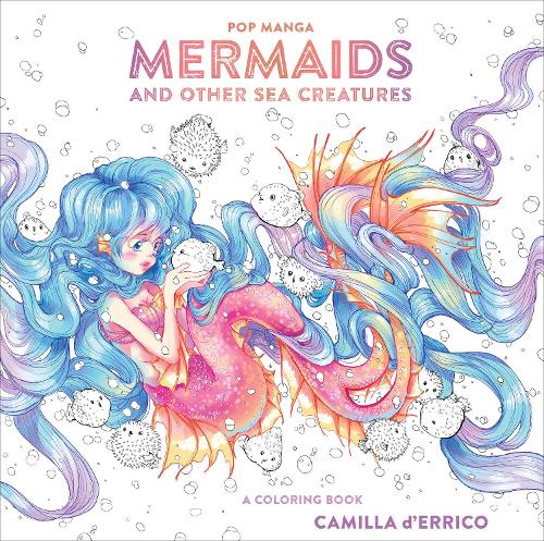 Pop Manga Mermaids and Other Sea Creatures (Paperback)