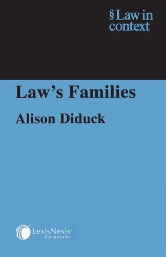 Law's Families - Law in Context (Paperback)