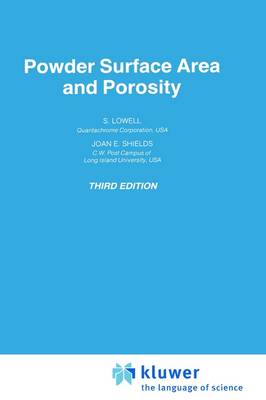 Powder Surface Area and Porosity - Particle Technology Series 2 (Hardback)