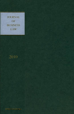 Journal of Business Law 2010 Bound Volume (Hardback)