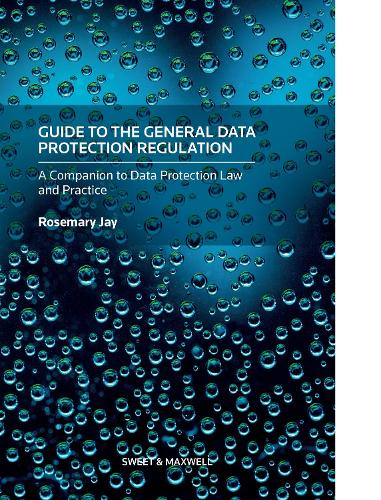 Guide to the General Data Protection Regulation: A Companion to Data Protection Law and Practice (Hardback)