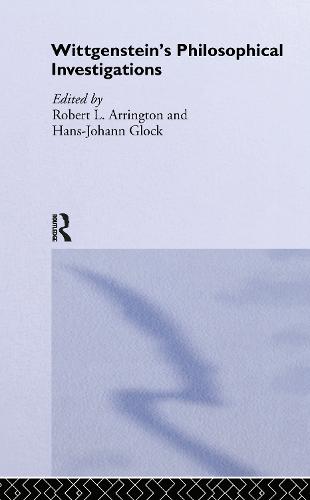 Wittgenstein's Philosophical Investigations: Text and Context (Hardback)